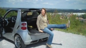 Nicole Y. Männl und smart Brabus