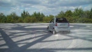smart Brabus in action