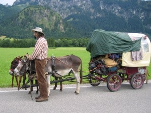 e-miglia – Tag 2 der Elektroauto-Rallye (Begeisterung für Esel) 5