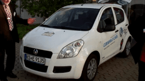 German E-Cars Stromos auf der E-Auto Rallye Silvretta 3
