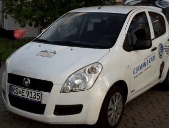 German E-Cars Stromos auf der E-Auto Rallye Silvretta