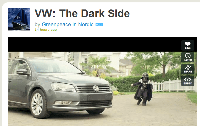 Aktion #vwdarkside von Greenpeace - Interview mit VW, Seite 2: Interview mit Greenpeace 5