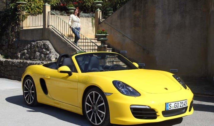 Porsche Boxster S - meine Diva-Testfahrt 2