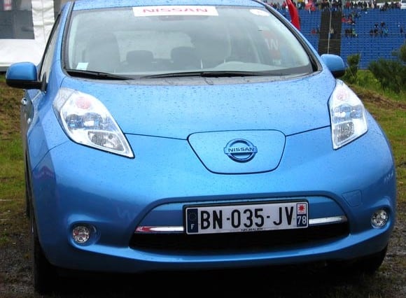 Elektro-Auto Nissan Leaf, vorgestellt im Video 5