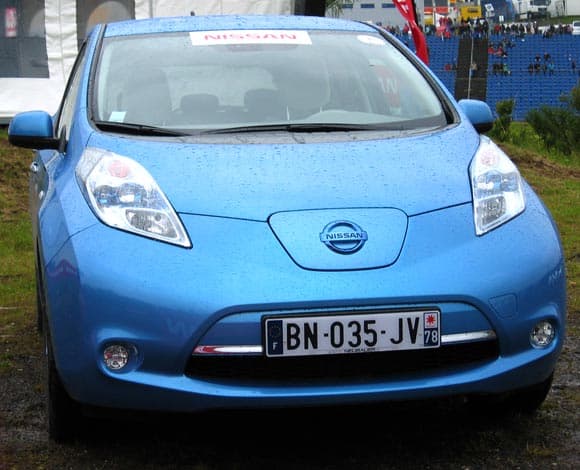 Elektro-Auto Nissan Leaf, vorgestellt im Video 1