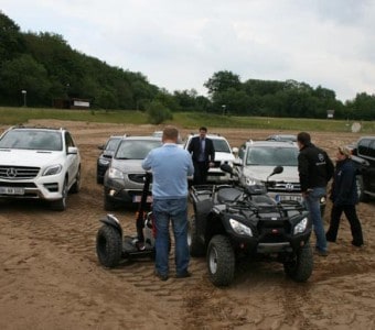 Nix Ende Gelände, Geländewagen gehören Off-Road!