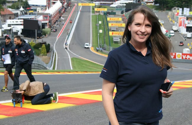 Rennkurs Spa - Streckenbegehung vor der Formel 1 2