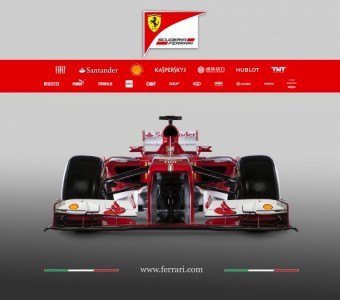 Scuderia Ferrari zeigt den F138 Rennflitzer für die Formel 1