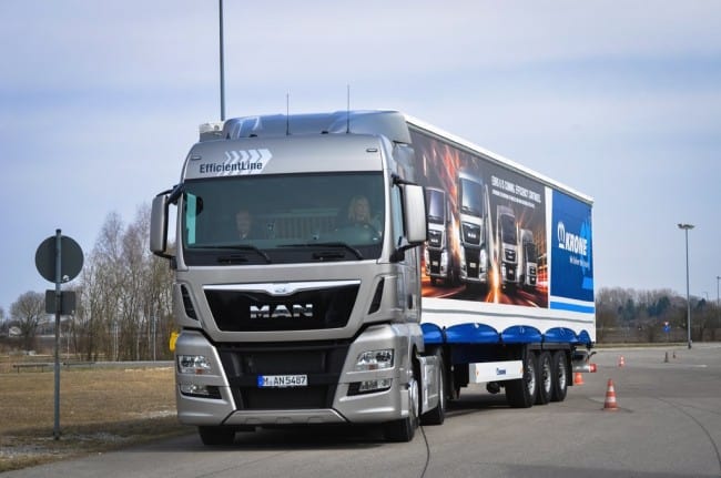 MAN Lkw Testtag