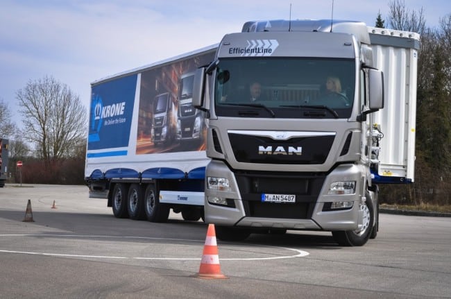 MAN Lkw Testtag