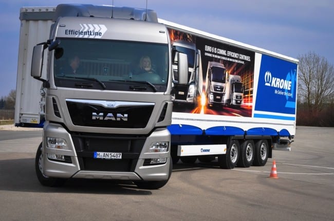 MAN Lkw Testtag