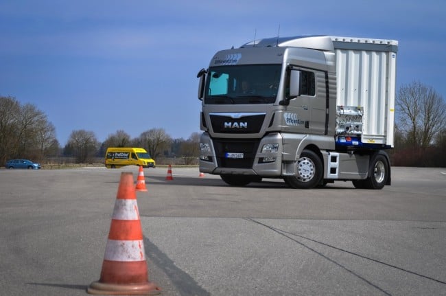 MAN Lkw Testtag