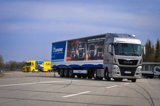 MAN Lkw Testtag