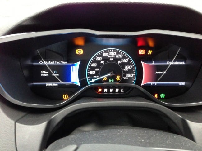 Ford Focus electric Cockpit