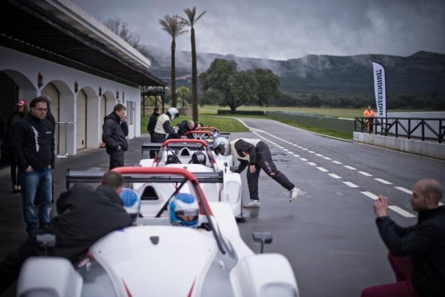 Rennstrecke Ascari - beim Bridgestone Test