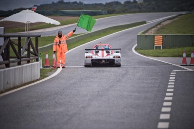Rennstrecke Ascari - beim Bridgestone Test