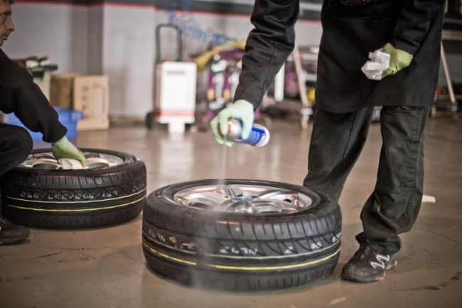 Rennstrecke Ascari - beim Bridgestone Test
