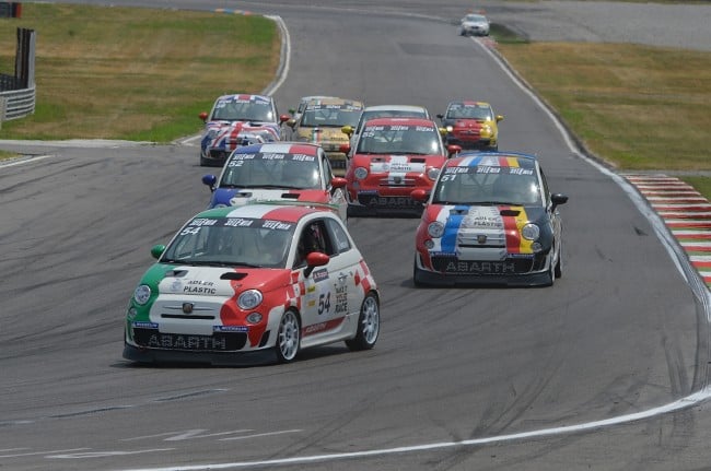 Fiat 500 Abarth Rennen