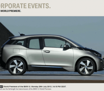 BMW i3 Welt-Premiere - erste Fotos