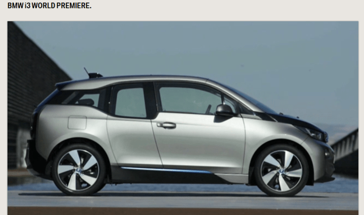 BMW i3 Welt-Premiere - erste Fotos 1
