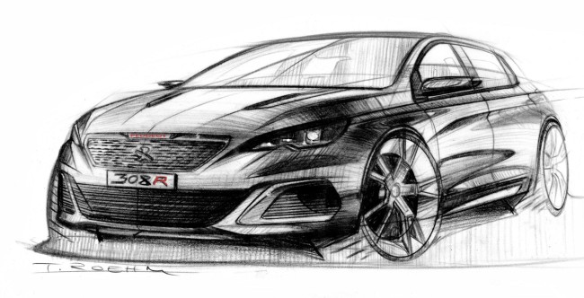 peugeot308R_skizze1
