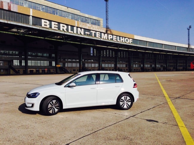 e-Golf in Berlin Tempelhof
