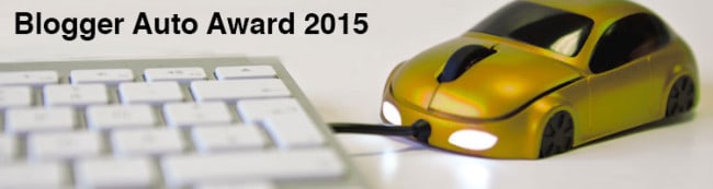 Blogger Auto Award