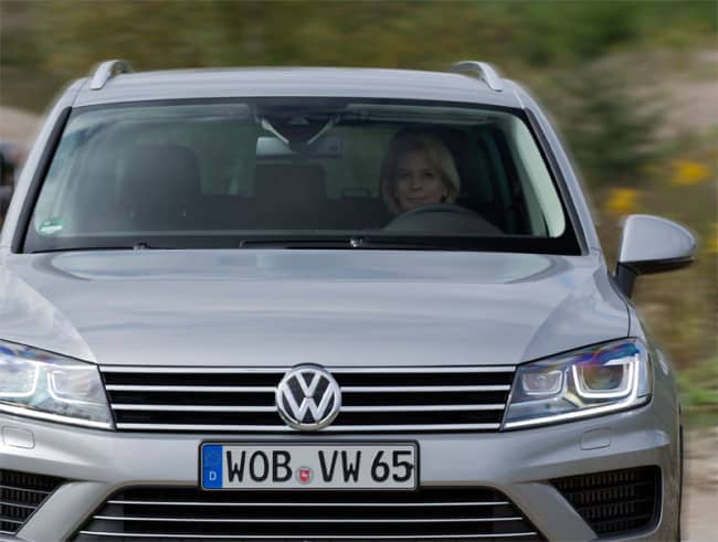VW Touareg Blitzerfoto