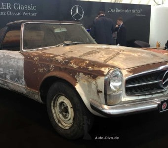 Mercedes-Benz Grunge Car Retro Classics