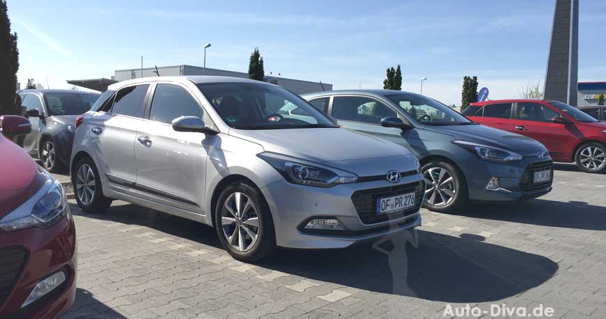 Hyundai i20 Active blue 1.0 T-GDI