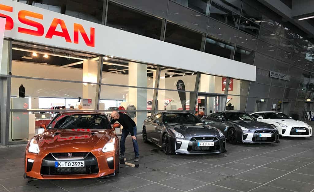 Nissan GT-R am Nürburgring