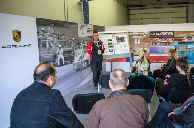 Porsche Driving Experience Briefing