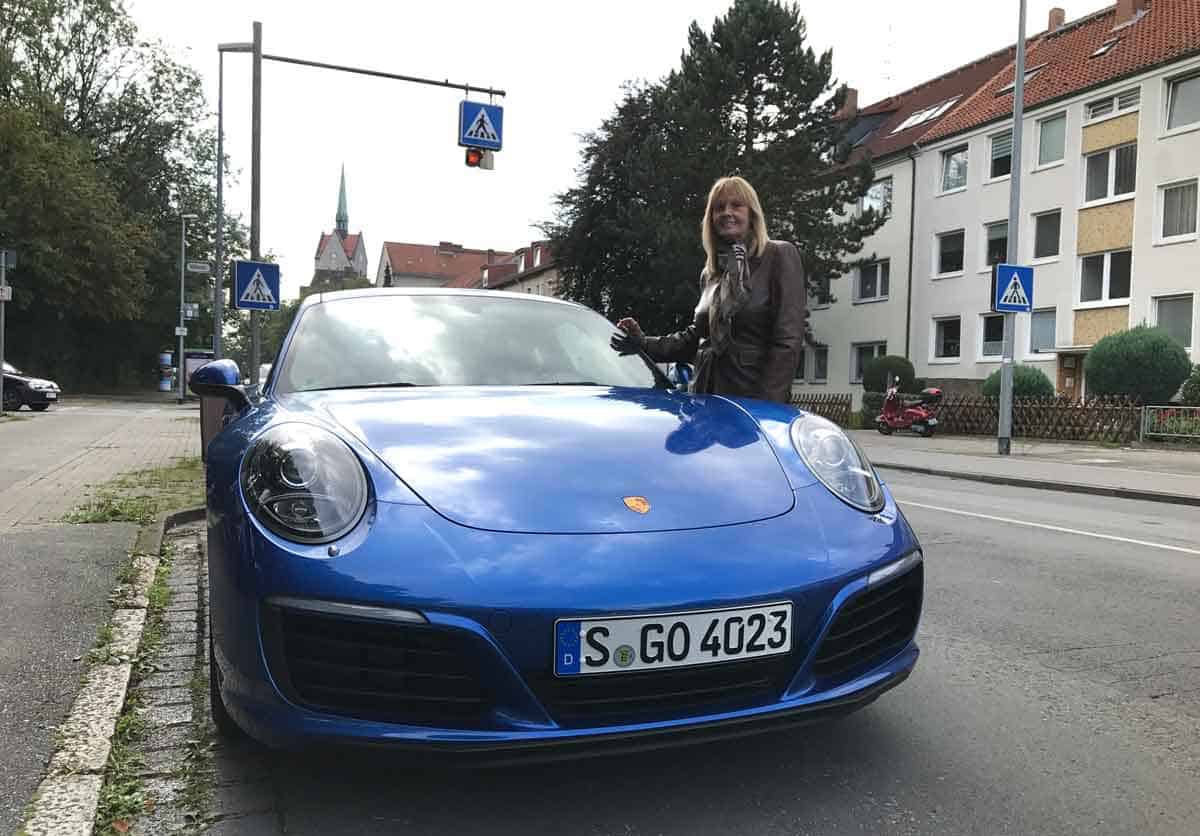 Porsche 911 Tour mit Mama