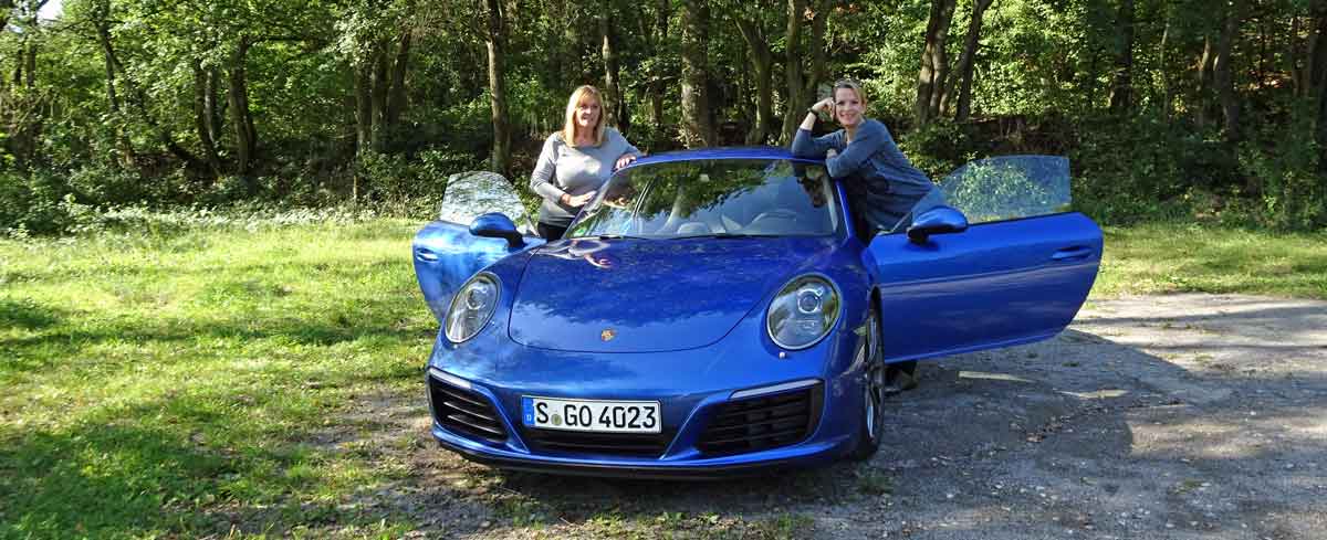 Porsche 911 im Zollernalbkreis mit Mama
