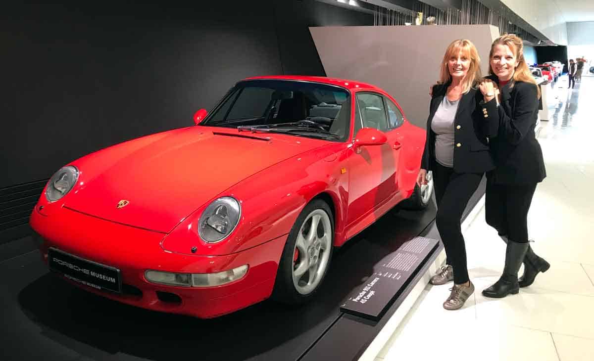 Porsche-Museum mit Mama