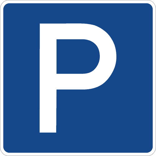 Parkplatz: Zeichen 314 - Parken, StVO