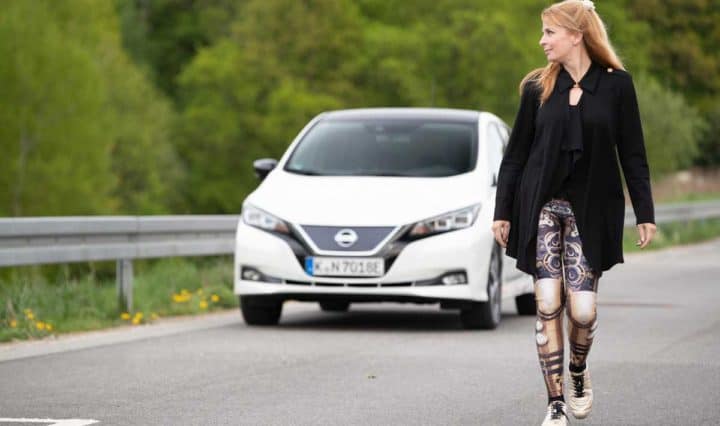 Nissan Leaf mit e-Pedal