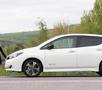 Nissan Leaf mit dem e-Pedal und Auto-Diva