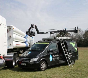 F-Cell World Drive - wo kam der Wasserstoff her? Von Linde Gas! Zwei Interviews