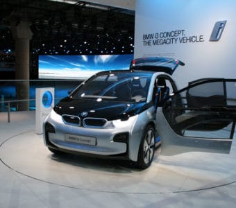 BMW i3 und i8 auf der IAA 2011